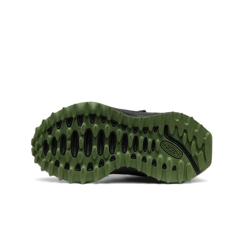 Zionic Wasserdichte Wanderschuhe für kleine Kids | Black/Bronze Green
