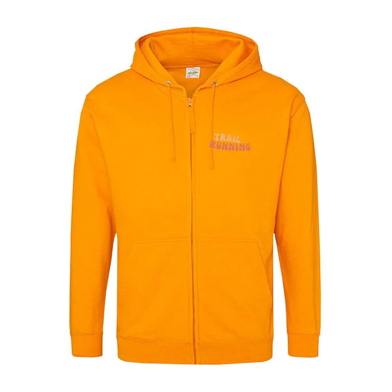 Trail Running Path - Premium Zipper Hoodie Jacket
