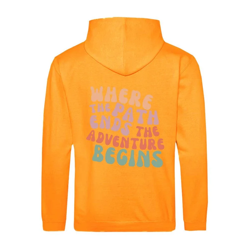 Trail Running Path - Premium Zipper Hoodie Jacket