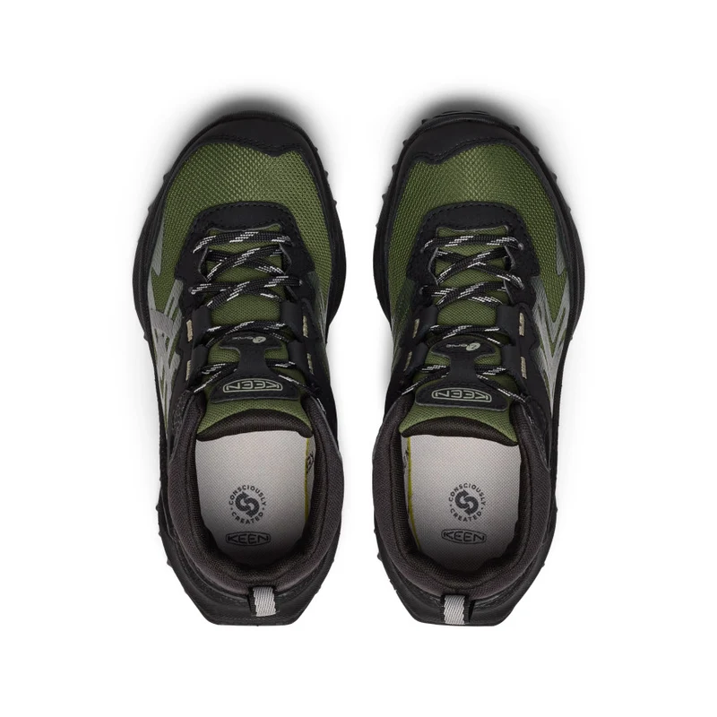 Zionic Wasserdichte Stiefel für große Kids | Black/Bronze Green