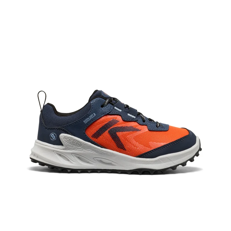 Zionic Wasserdichte Schuhe für große Kids | Naval Academy/Scarlet Ibis