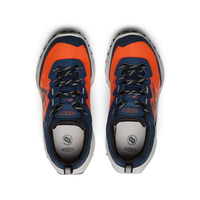 Zionic Wasserdichte Schuhe für große Kids | Naval Academy/Scarlet Ibis