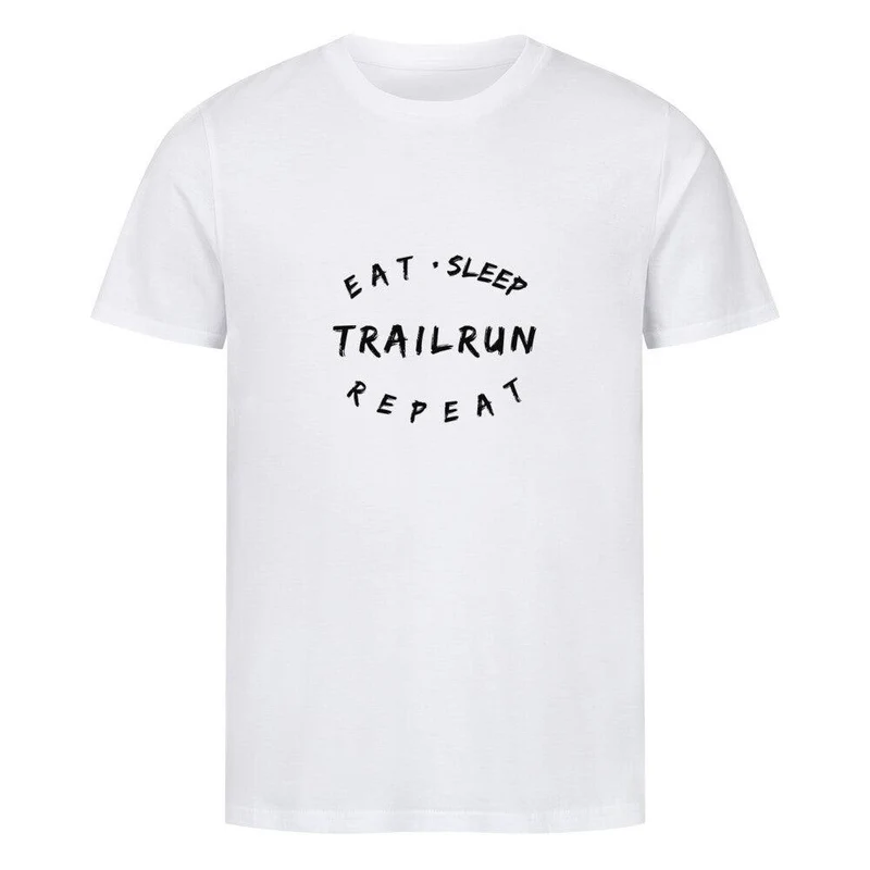Eat Sleep Trailrun Repeat - Bio Premium T-Shirt