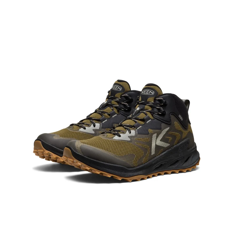 Zionic NXT Wasserdichte Wanderstiefel für Herren | Dark Olive/Black