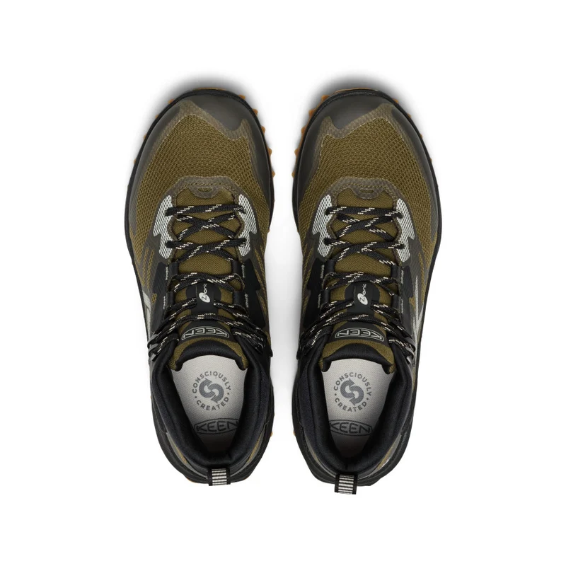 Zionic NXT Wasserdichte Wanderstiefel für Herren | Dark Olive/Black