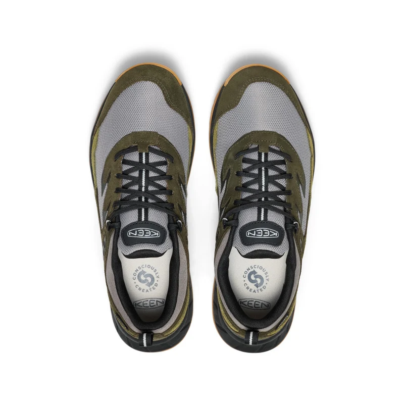 Hightrail Wasserdichte Wanderschuhe für Herren | Steel Grey/Forest Night