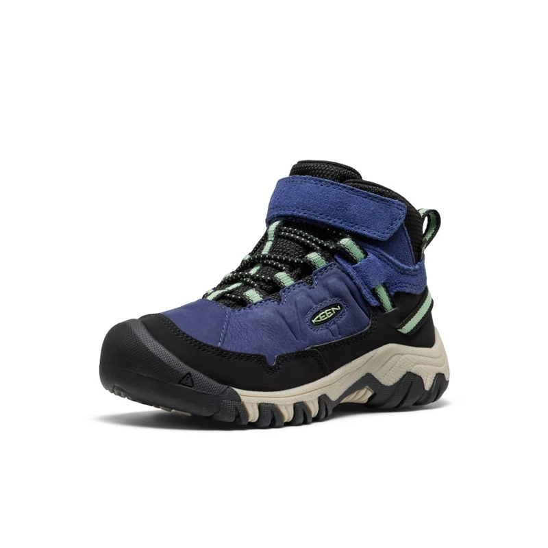 Targhee IV Wasserdichte Wanderstiefel für kleine Kids | Skipper Blue/Hemlock