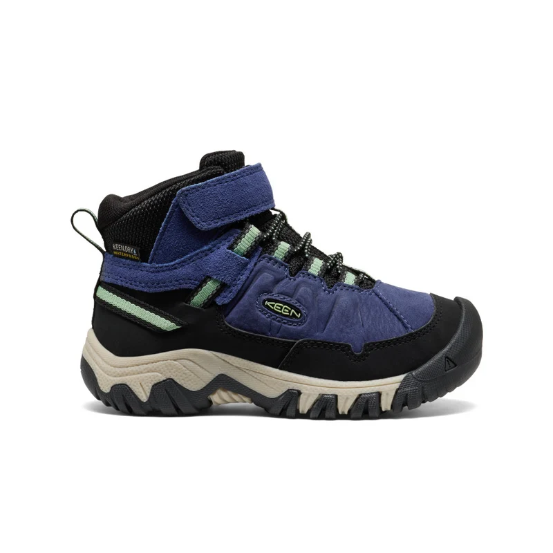 Targhee IV Wasserdichte Wanderstiefel für kleine Kids | Skipper Blue/Hemlock