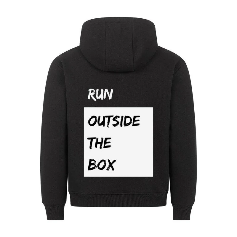 Run Outside The Box - Bio Premium Hoodie