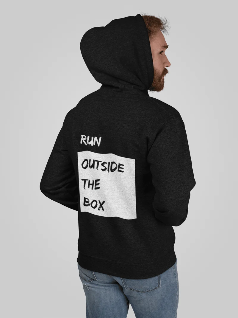 Run Outside The Box - Bio Premium Hoodie
