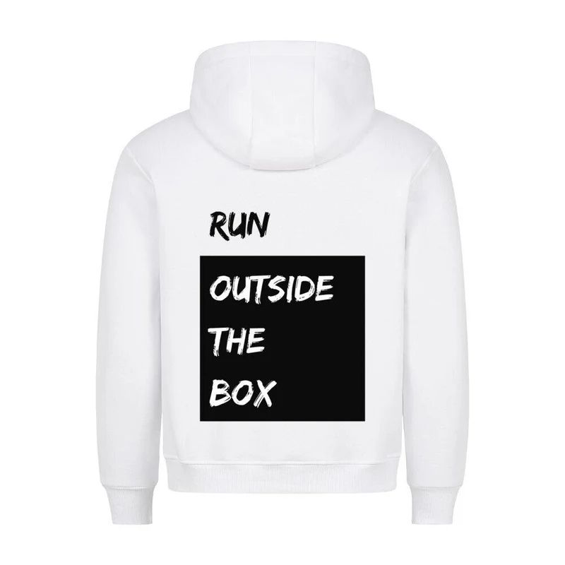 Run Outside The Box - Bio Premium Hoodie