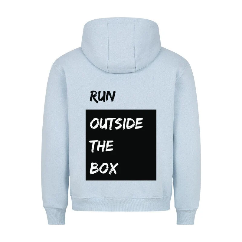 Run Outside The Box - Bio Premium Hoodie