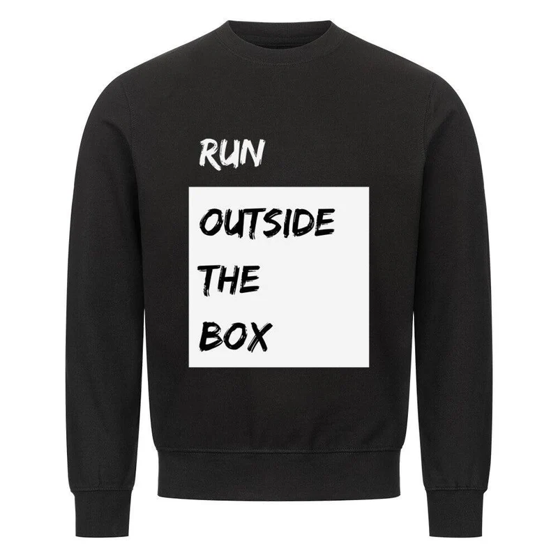 Run Outside The Box - Bio Sweatshirt