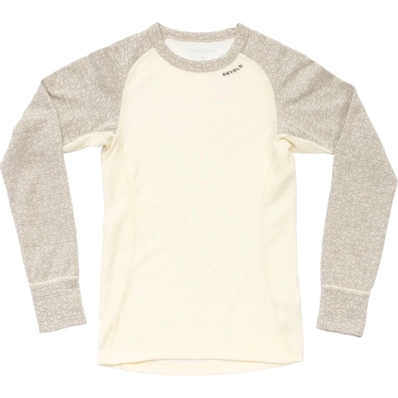 Devold Duo Active Merino 205 Shirt Damen Merinoshirt raw white