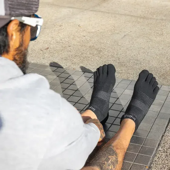 Injinji Run Lightweight No-Show Laufsocken