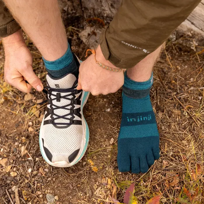 Injinji Trail Midweight Mini-Crew Laufsocken