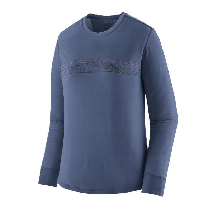 Patagonia Long-Sleeved Capilene® Cool Merino Blend Graphic Shirt Damen