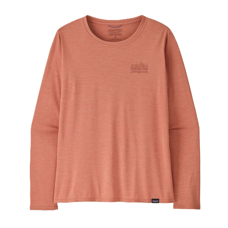 Patagonia Long-Sleeved Capilene® Cool Daily Graphic Shirt Damen