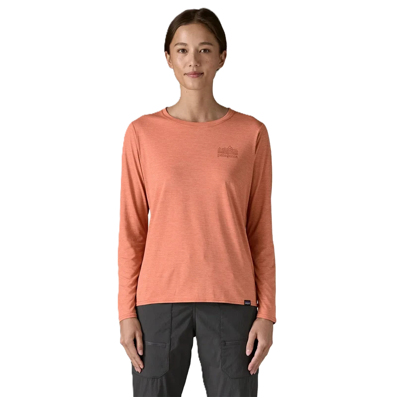 Patagonia Long-Sleeved Capilene® Cool Daily Graphic Shirt Damen