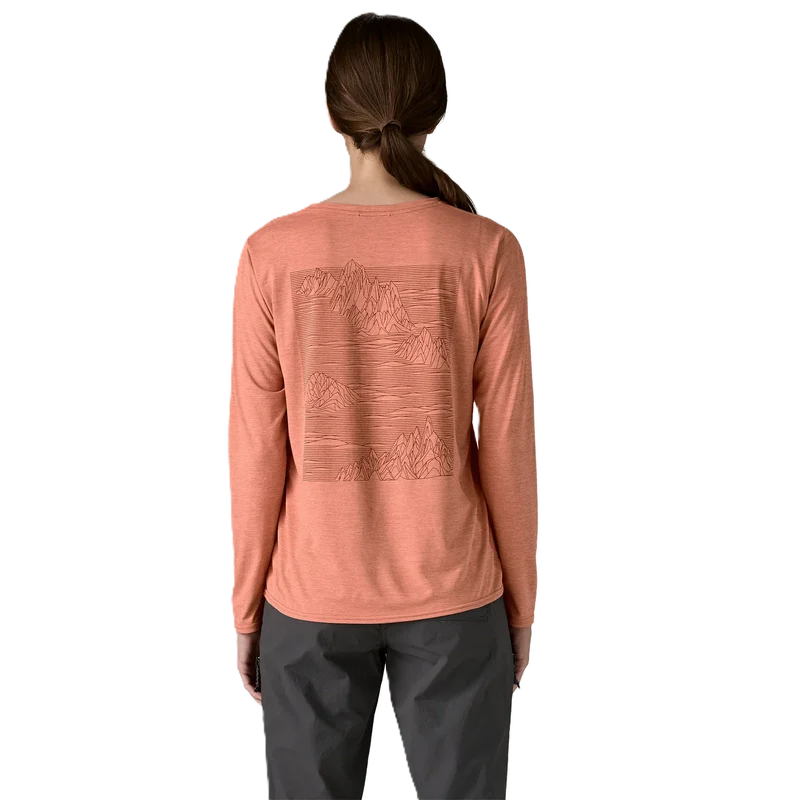 Patagonia Long-Sleeved Capilene® Cool Daily Graphic Shirt Damen