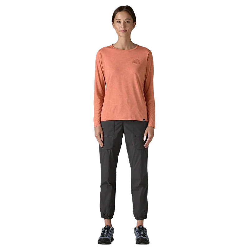 Patagonia Long-Sleeved Capilene® Cool Daily Graphic Shirt Damen