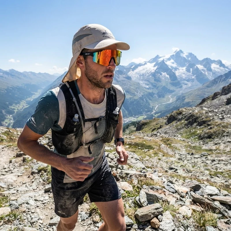 Bergliebe® Sahara Cap mit Nackenschutz