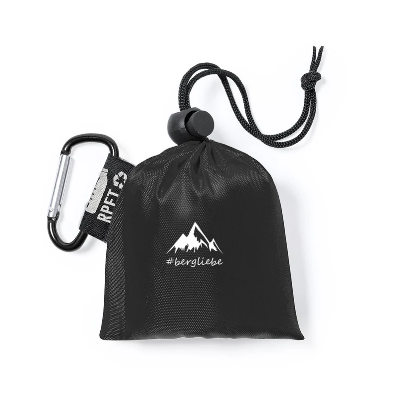 Bergliebe® Regenponcho mit Karabiner