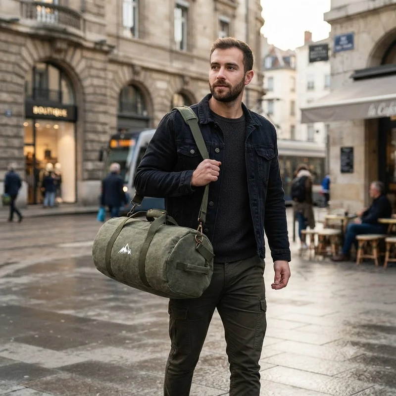 Bergliebe® Vintage Barrel Bag