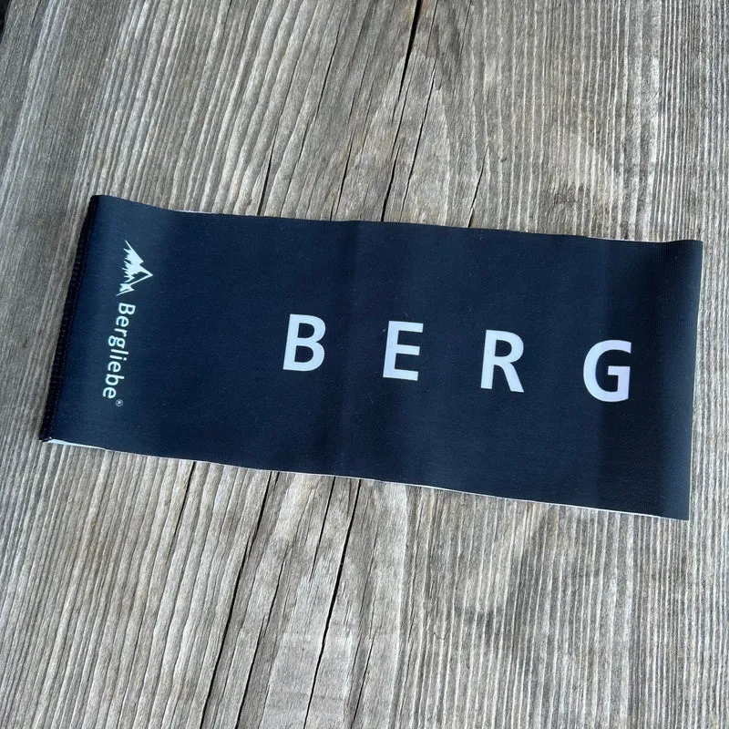Bergliebe® Stirnband Performance Black
