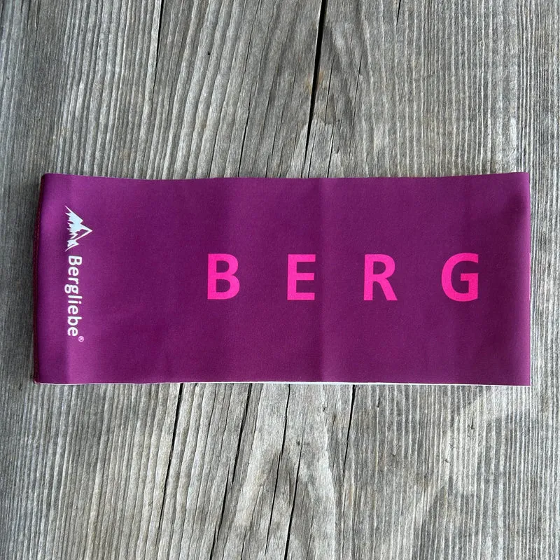Bergliebe® Stirnband Performance Burgundy