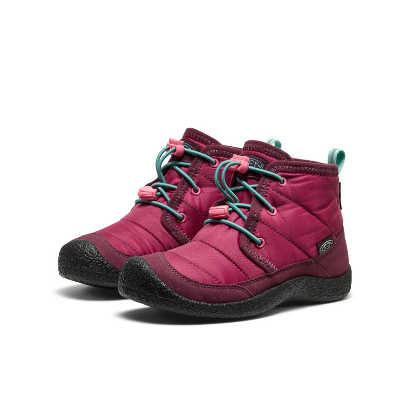 Howser II Wasserdicht Chukka für große Kids | Beaujolais/Pool Blue