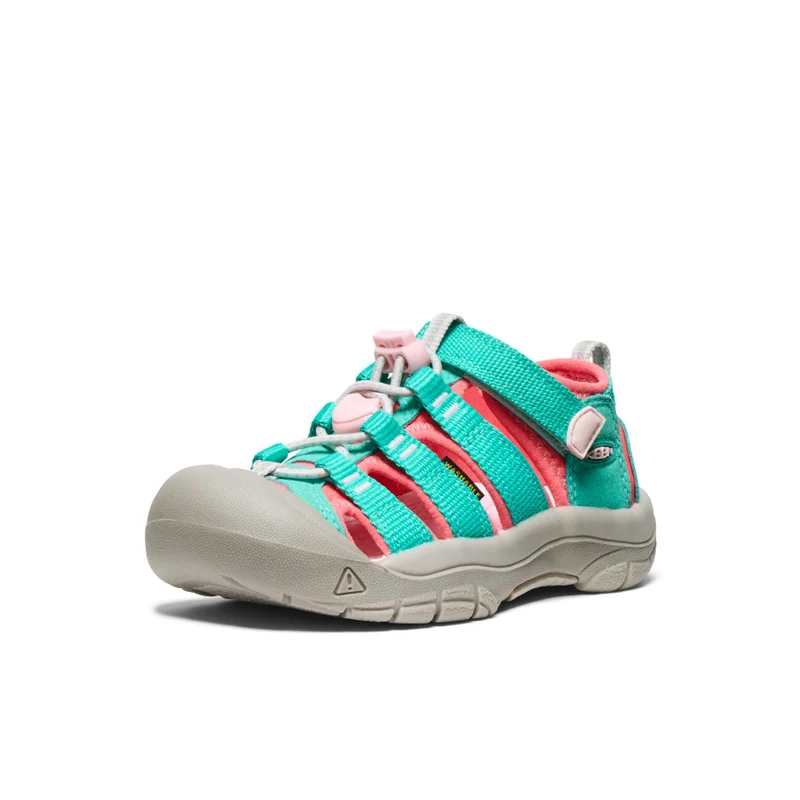 Newport H2 Sandale für kleine Kids | Bright Aqua/Giggle Pink