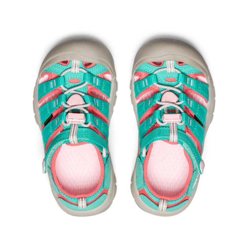 Newport H2 Sandale für kleine Kids | Bright Aqua/Giggle Pink