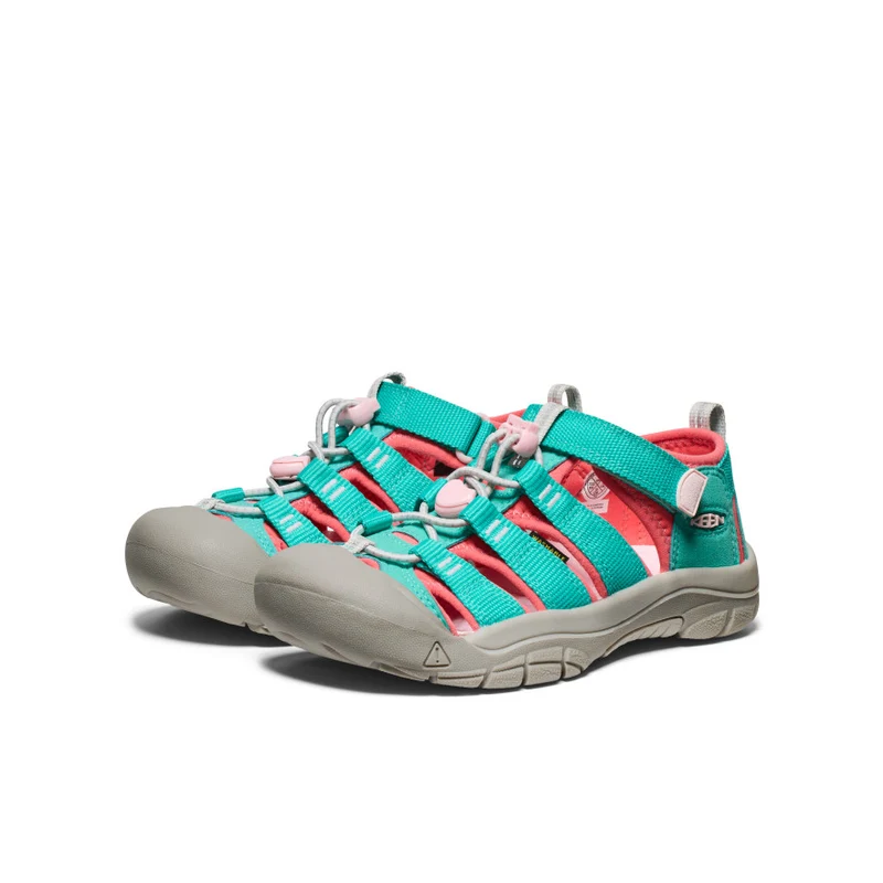 Newport H2 Sandale für große Kids | Bright Aqua/Giggle Pink