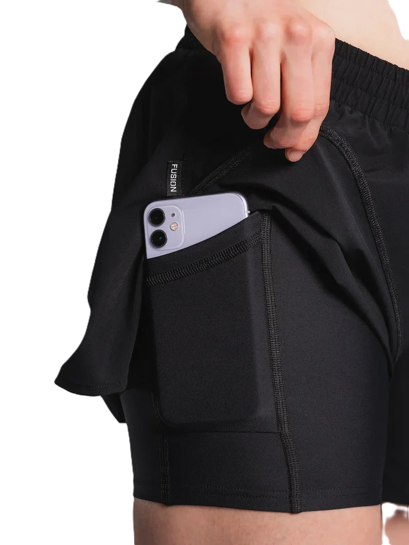 FUSION C3 Run Shorts Damen (Black)