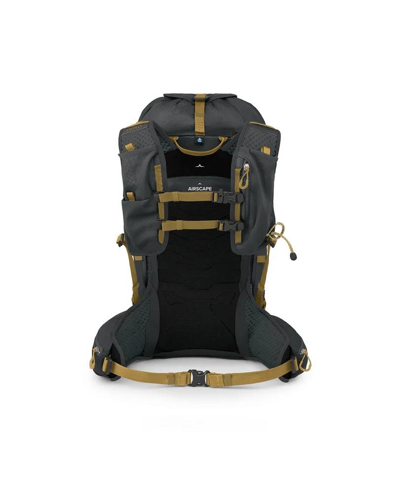 Osprey Talon Velocity 30 Dark Charcoal / Tumbleweed Yellow