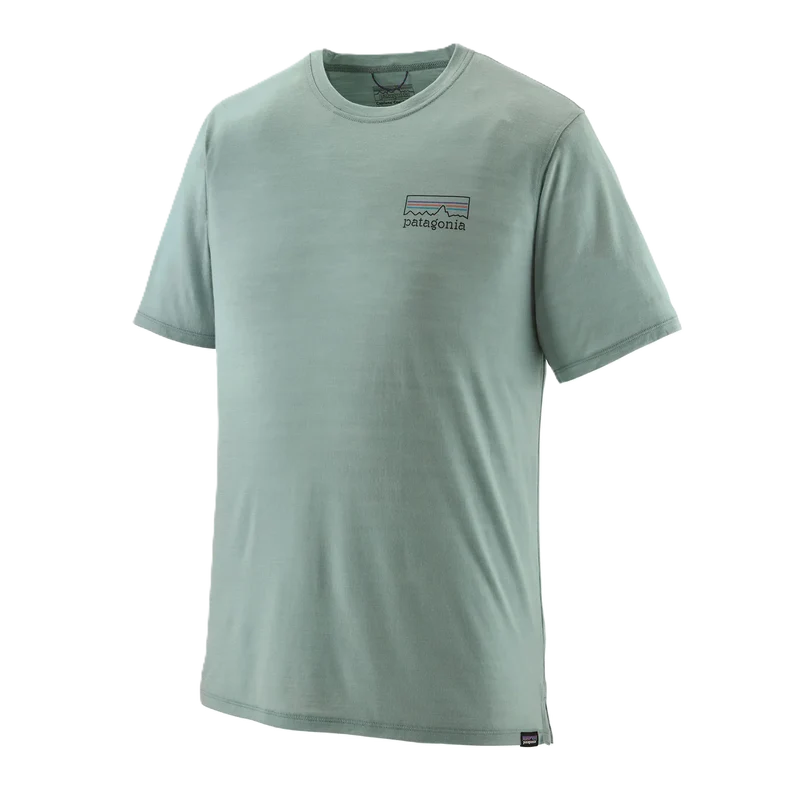 Patagonia Cap Cool Merino Blend Grap Fitz Roy Shirt Herren