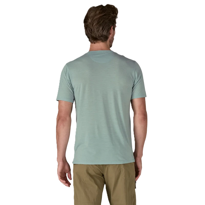 Patagonia Cap Cool Merino Blend Grap Fitz Roy Shirt Herren