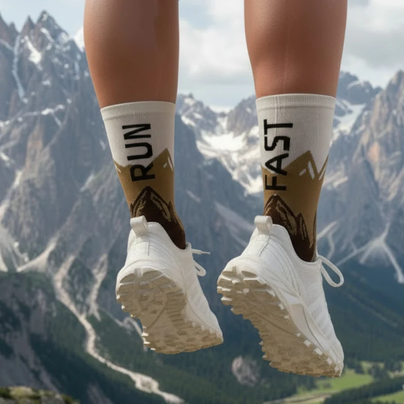 Bergliebe® RUN FAST Socken - Terra