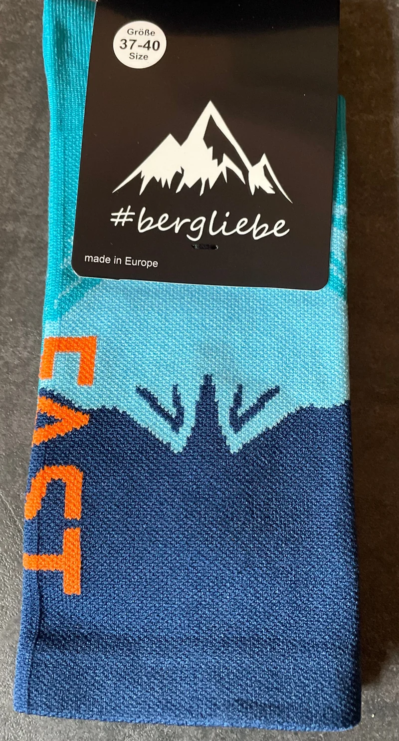 Bergliebe® RUN FAST Socken - Aqua