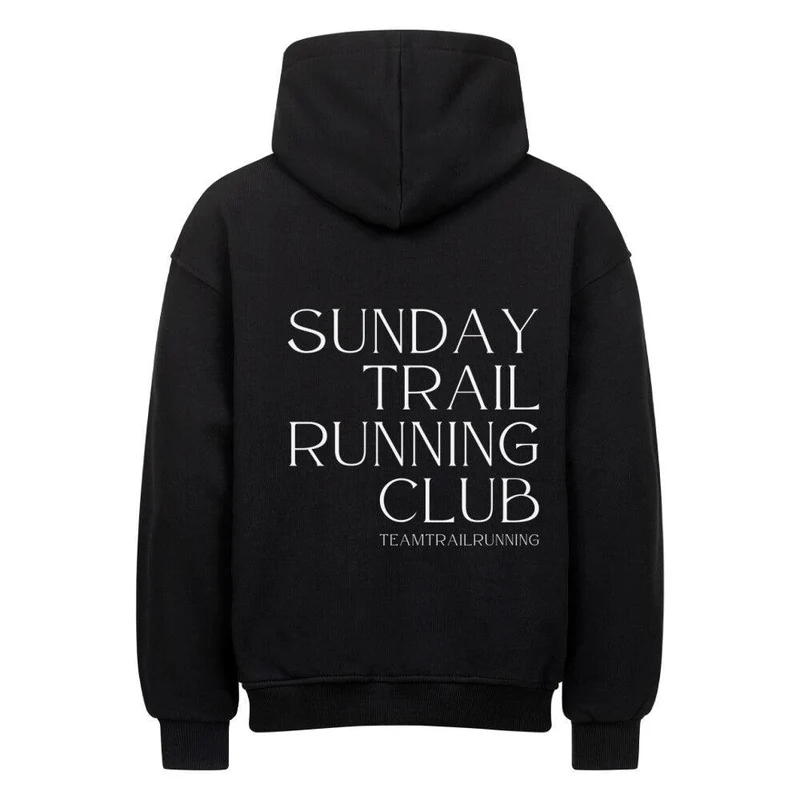Sunday Trail Running Club - Bio Premium Oversized Hoodie