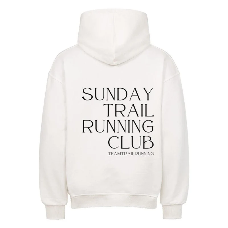 Sunday Trail Running Club - Bio Premium Oversized Hoodie