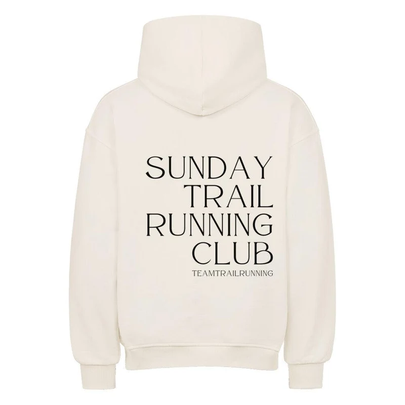 Sunday Trail Running Club - Bio Premium Oversized Hoodie