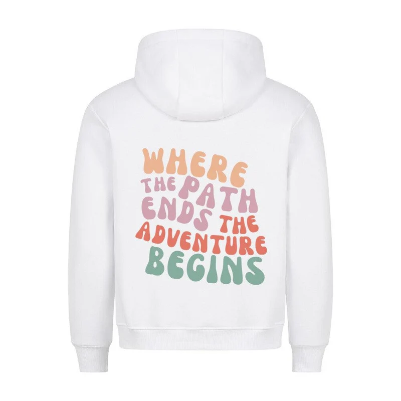 Trail Running Path - Bio Premium Hoodie