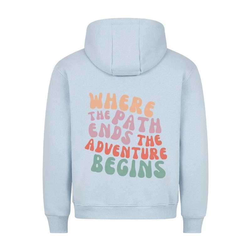 Trail Running Path - Bio Premium Hoodie