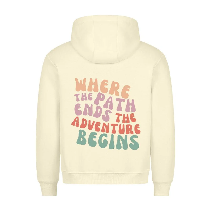 Trail Running Path - Bio Premium Hoodie