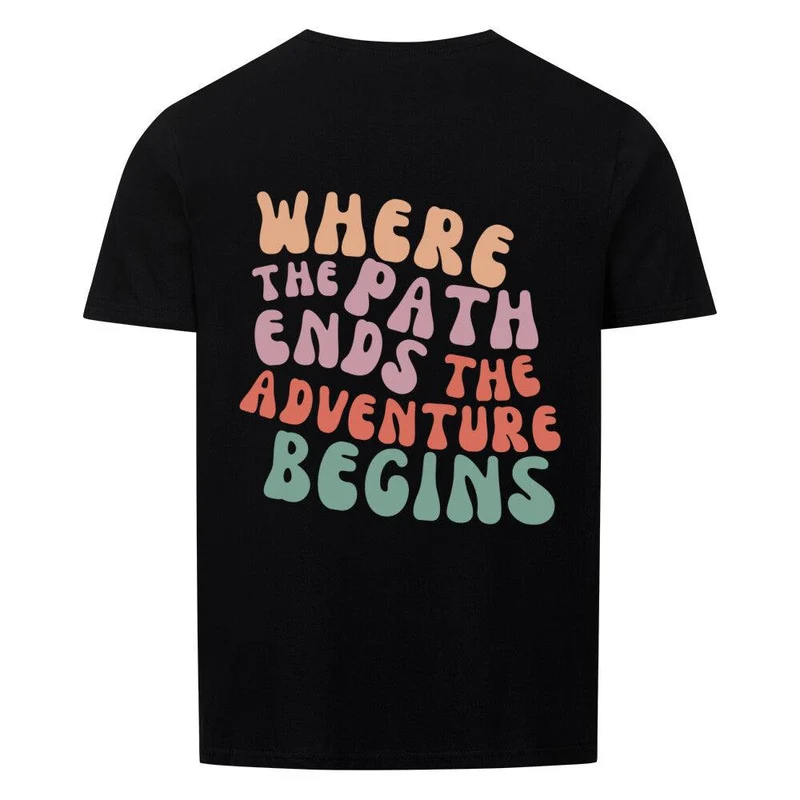 Trail Running Path - Bio Premium T-Shirt