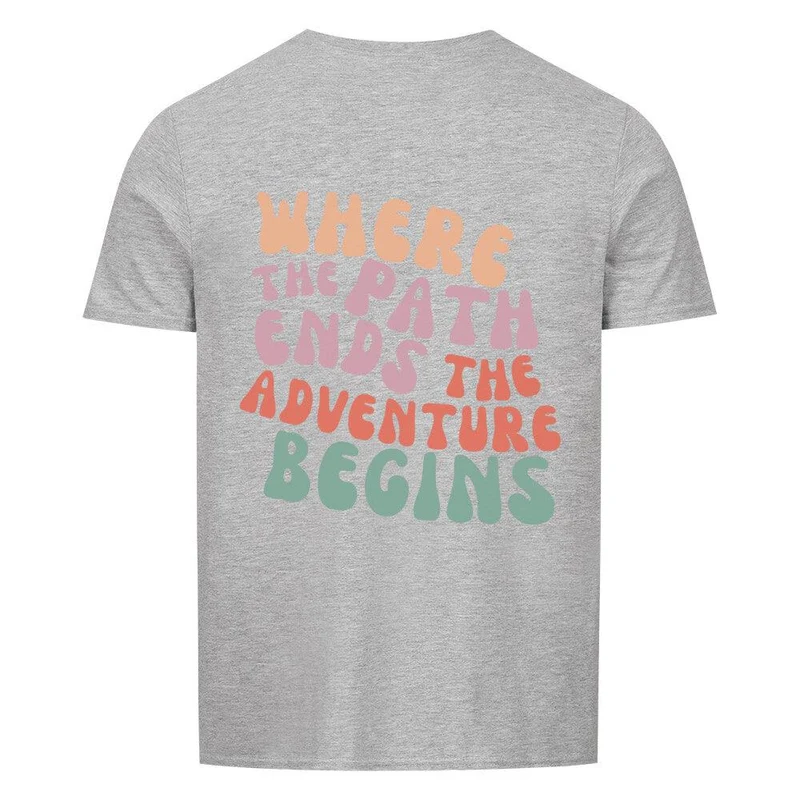 Trail Running Path - Bio Premium T-Shirt