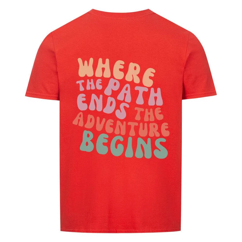 Trail Running Path - Bio Premium T-Shirt