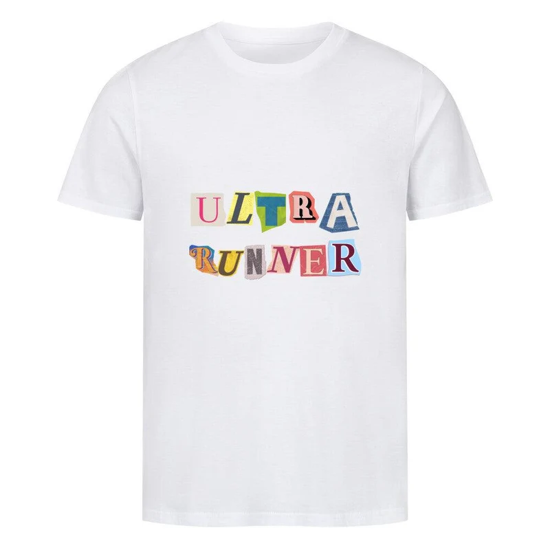 Ultra Runner Cutout Letters - Bio Premium T-Shirt